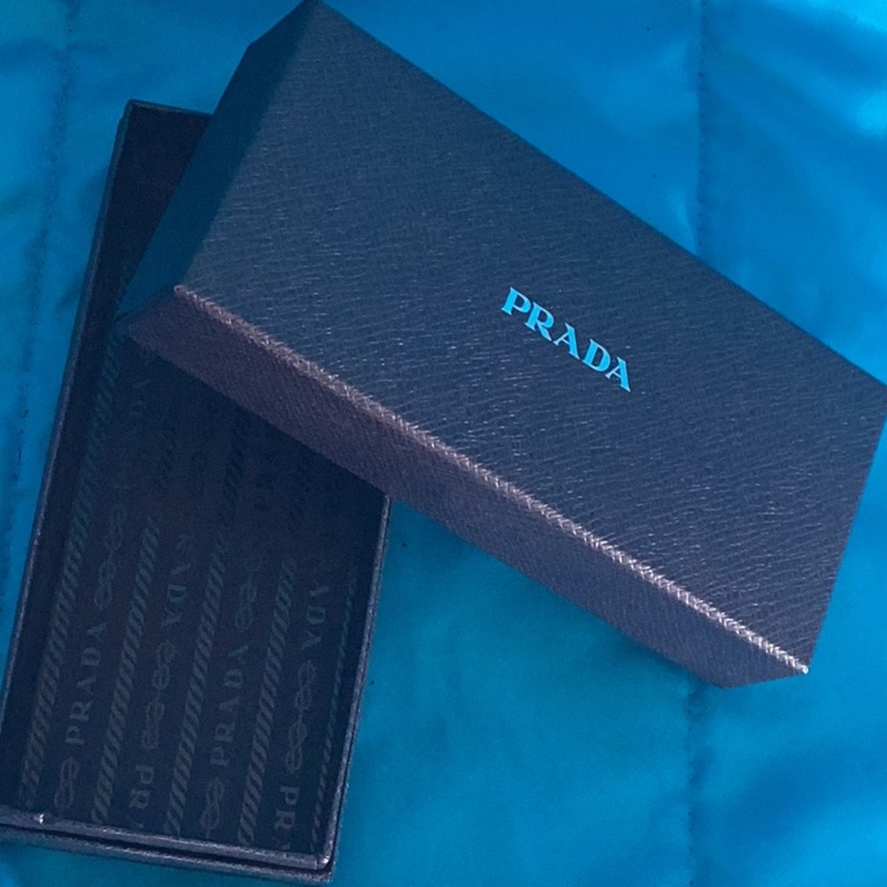 Prada Elegant Black Rectangular Box - image 2